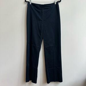 Ann Taylor Women's High Rise Straight Leg Stretch Blue Dress Pants Size 10